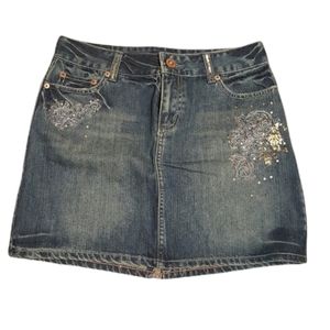 AMERICAN EAGLE OUTFITTERS Denim mini skirt
